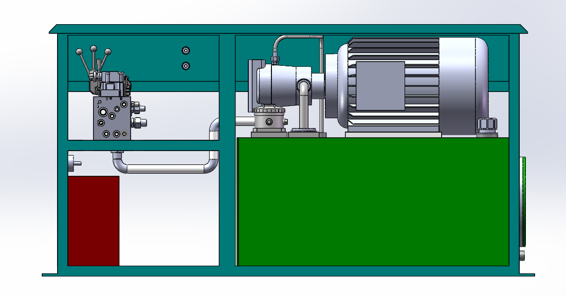 高架桥建筑用液压站