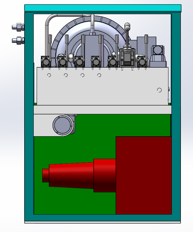 高架桥建筑用液压站