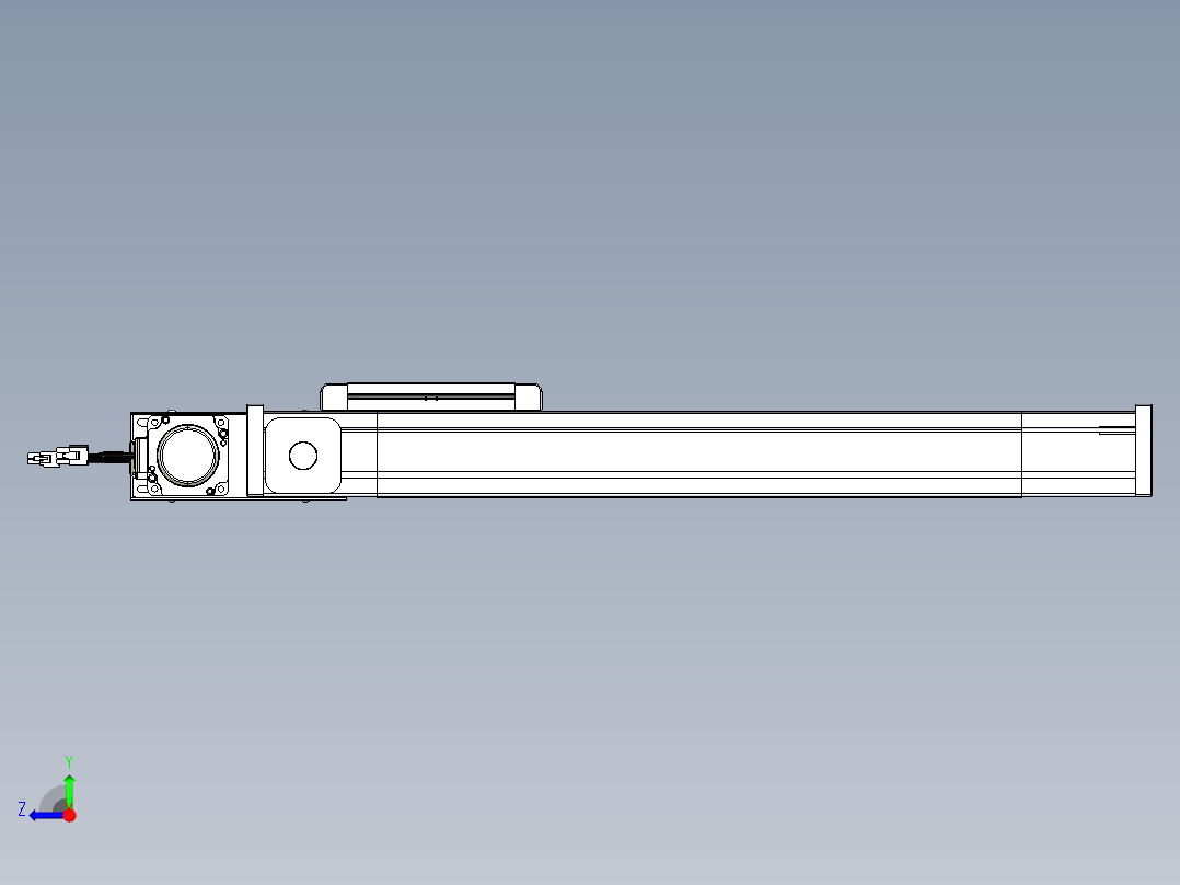 威洛博LB.GB同步带传动--欧规系列LB6A-L65-S400-BR右视图