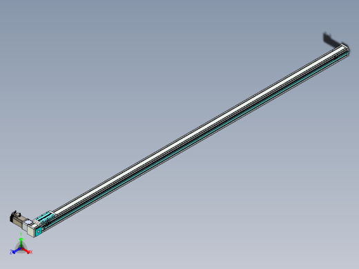 欧规系列-LB6A-L130-S2700-BR-ZP40-C3正等轴测缩略图