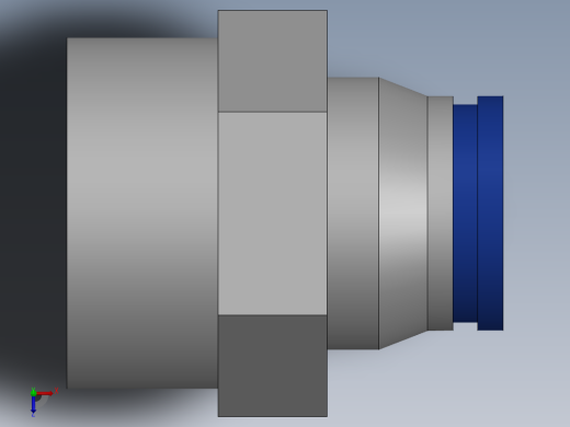 Ø8 x 1-2G - CONEXÃO RETA (C02250848)俯视缩略图