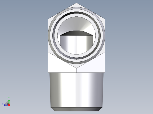 卡套式工业通用硬管接头EO_Male_stud_elbow_WE28L1NPT71X右视缩略图