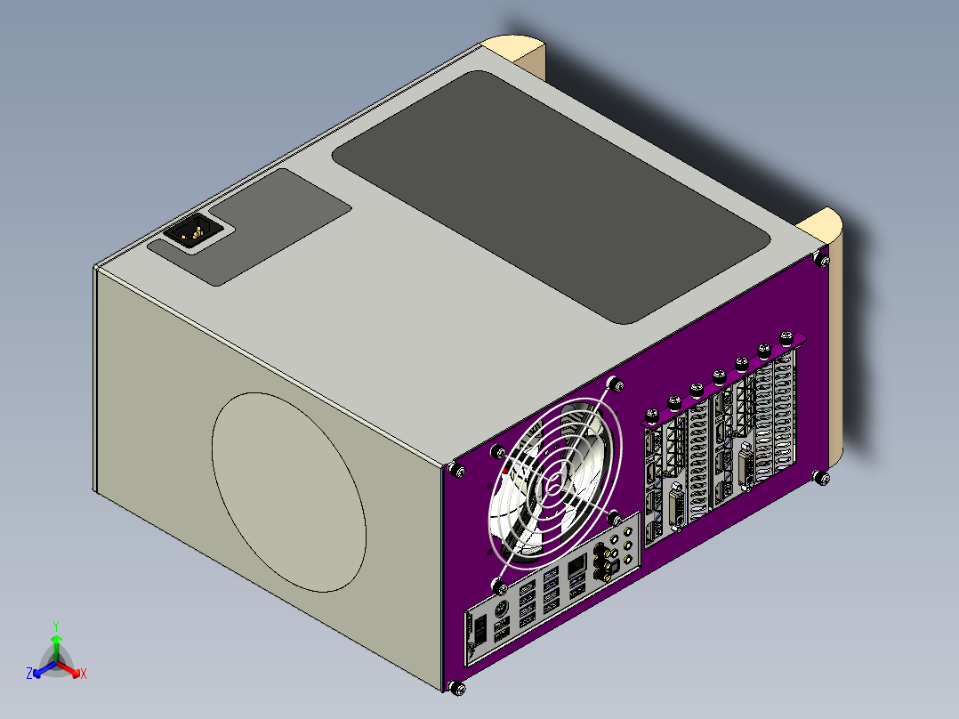 一种小型PC机箱