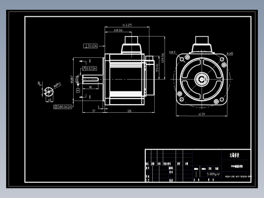电机MS6H-130CS(M)15B2-40P8