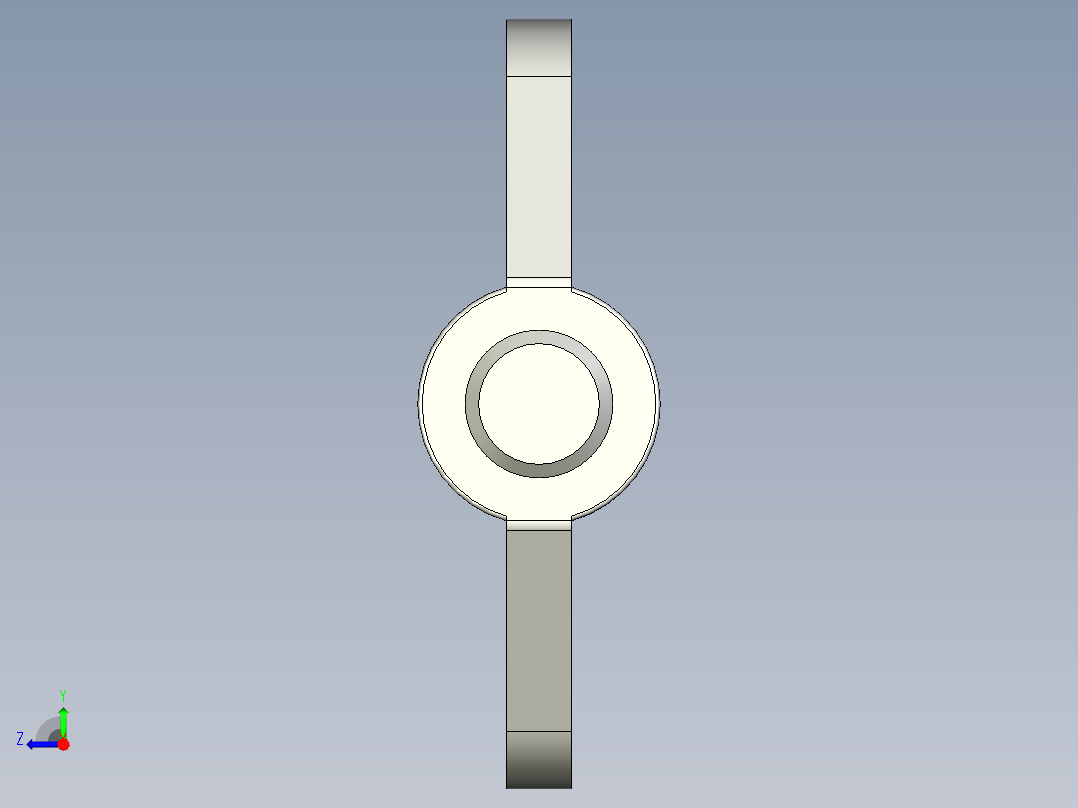 带耳螺钉-DIN_316_Wing_screws_10x1.5x50-45.5-16.5_51_4.4_25_10.stp右视图