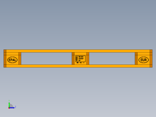 托盘 设计模型 (9)左视缩略图