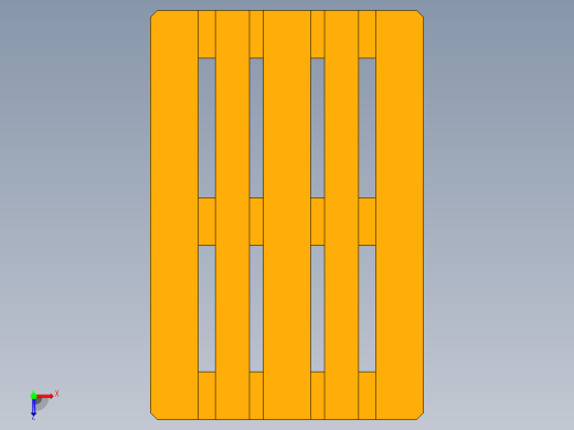 托盘 设计模型 (9)俯视缩略图
