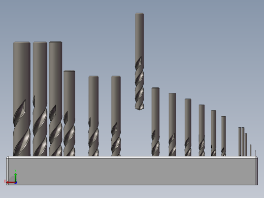 钻孔夹装机构后视缩略图