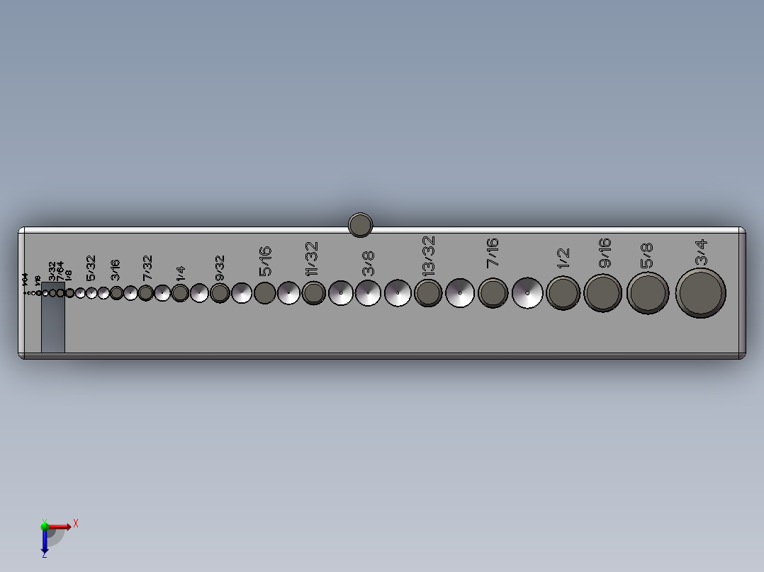 钻孔夹装机构俯视图