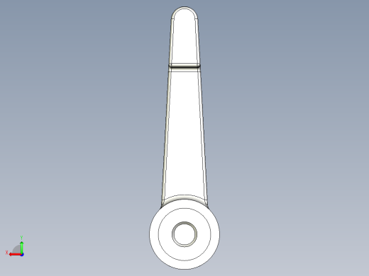 調整式把手(塑膠)200,201-3D多系列多零件图纸模型后视缩略图