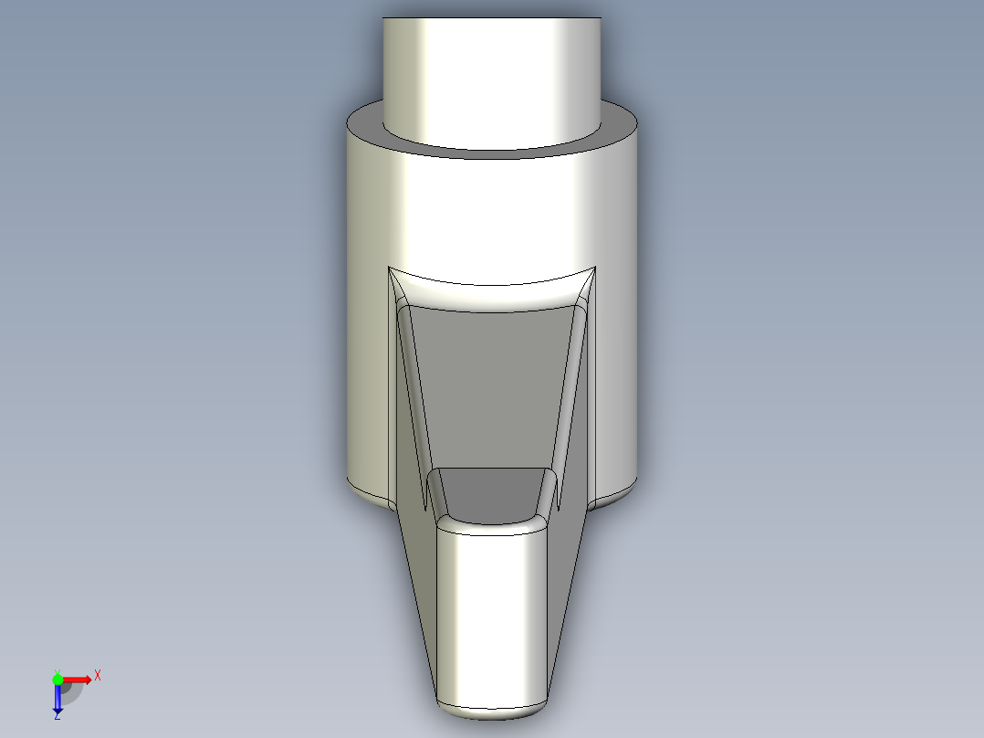 調整式把手(塑膠)200,201-3D多系列多零件图纸模型俯视图