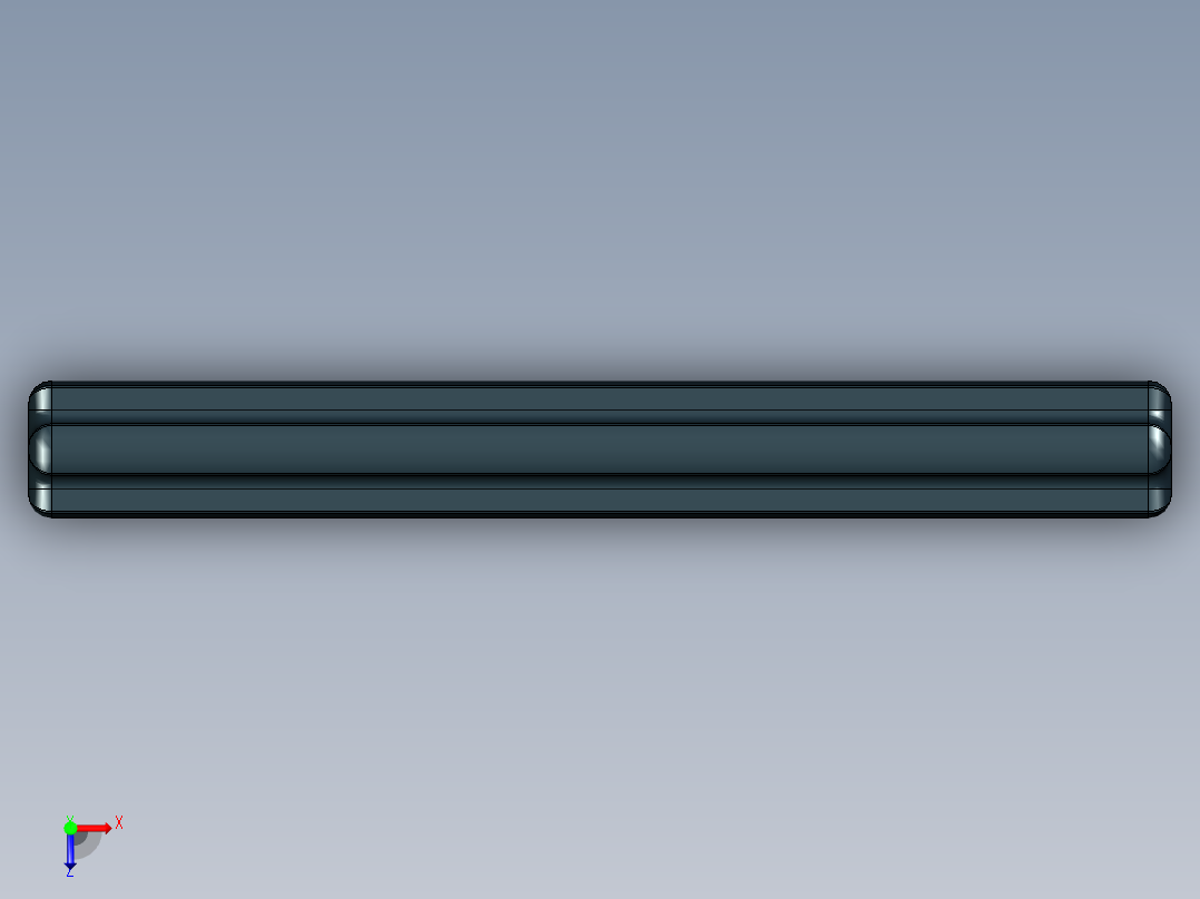 乐高机械组车桥-32073 Black Technic Axle 5.STEP俯视图