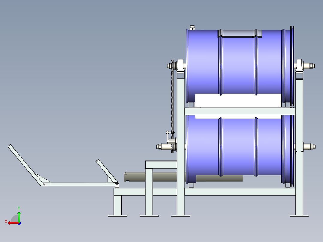 电机电动的砂轮机后视图