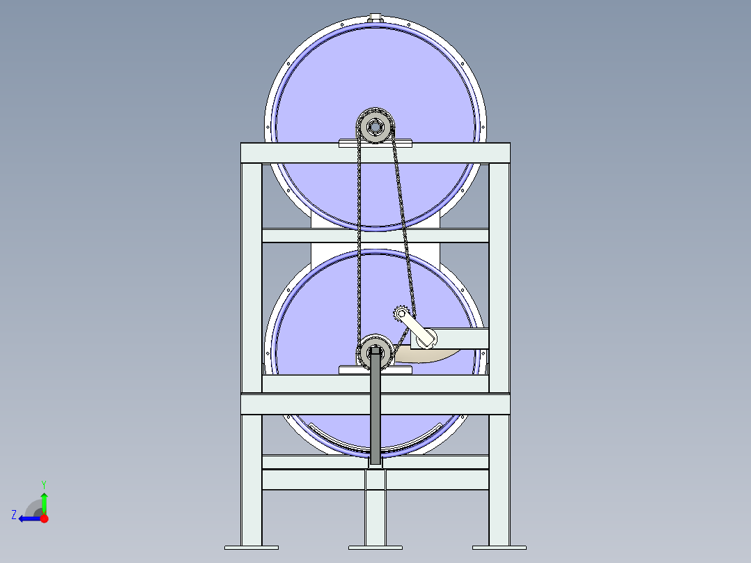 电机电动的砂轮机右视图