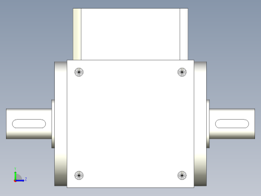 换向器PW210双轴-1 42-180-215-M12.stp左视缩略图