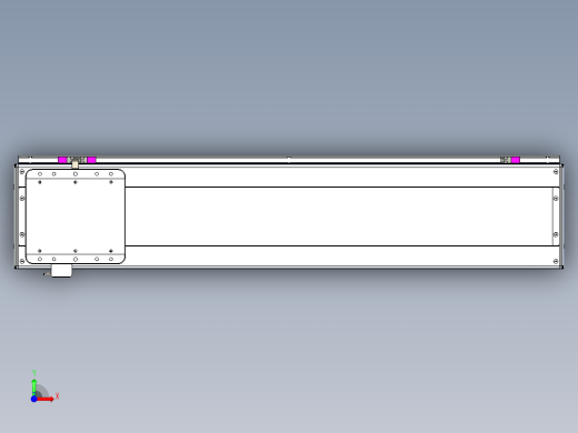 威洛博LC系列3d模型模组LC22H2Y-S900前视缩略图