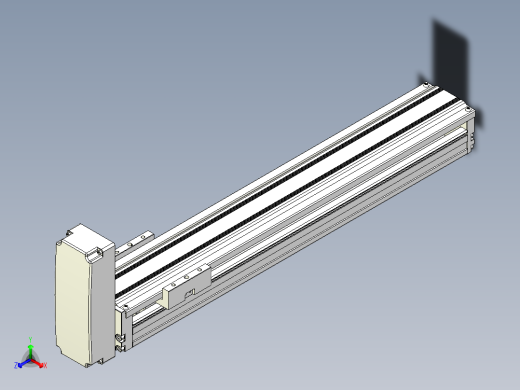 TPA-KNR-86E-1610C-L450A1-MU-P40-N3线性模块铝制底座正等轴测缩略图