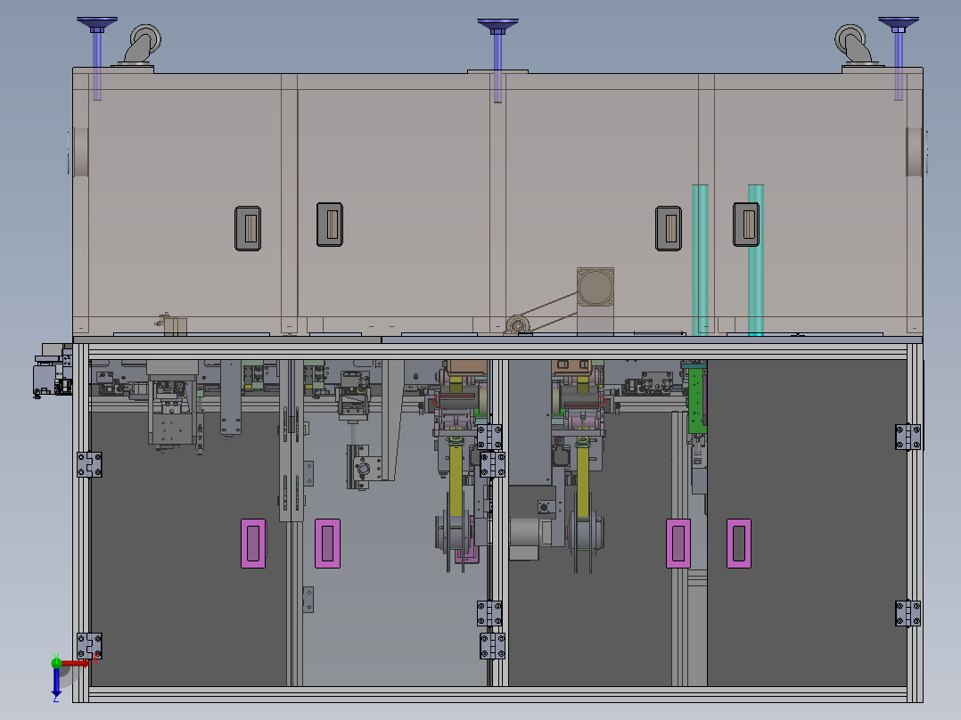 一种FPC弯折贴胶联合机sw18可编辑俯视图