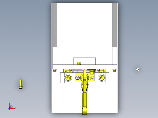 薄膜压接夹具俯视缩略图