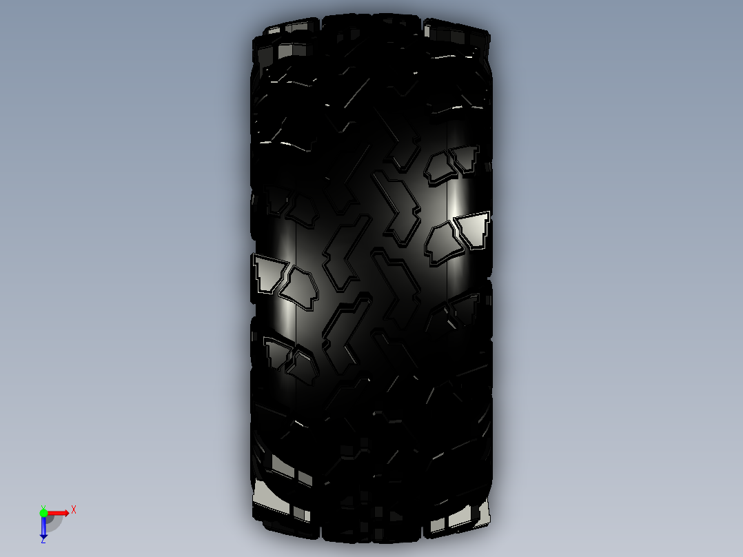 轮毂、轮胎(32)俯视图