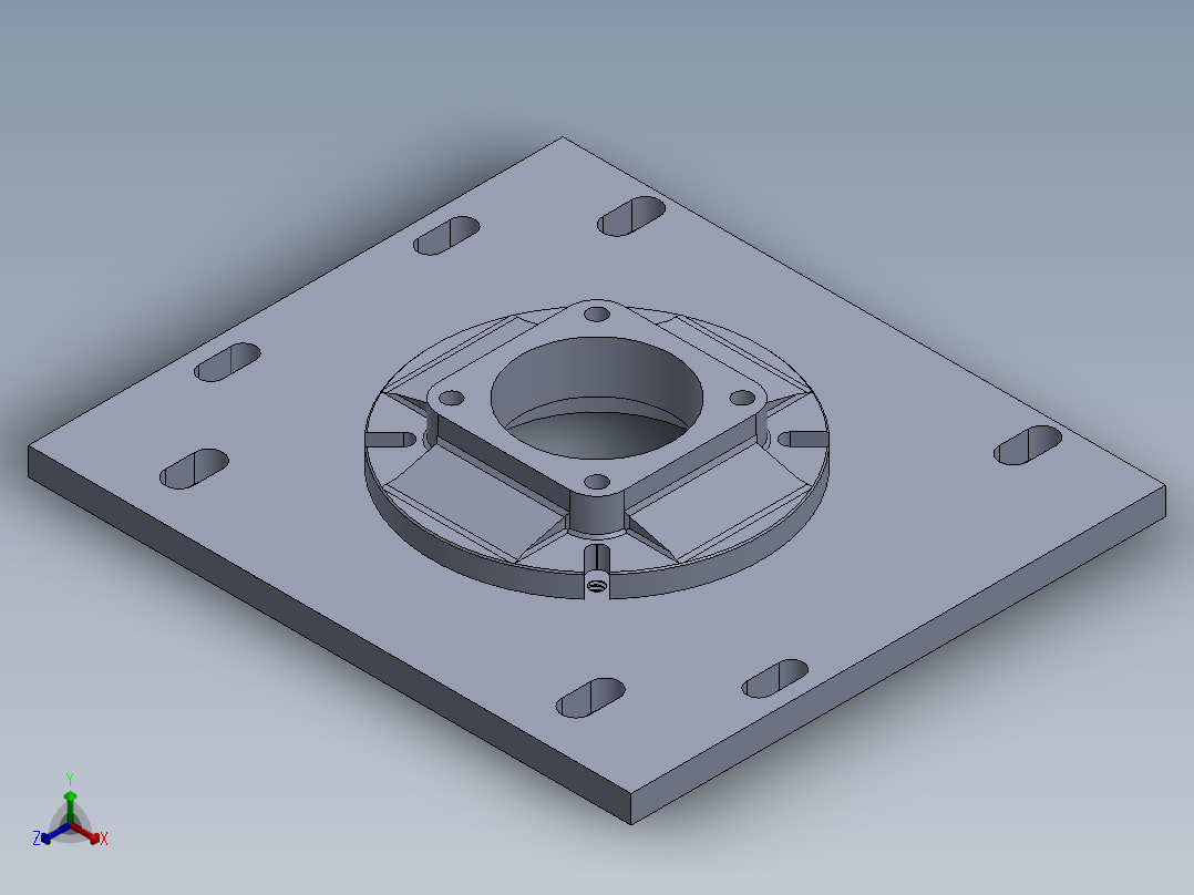 凯龙星正等轴测图