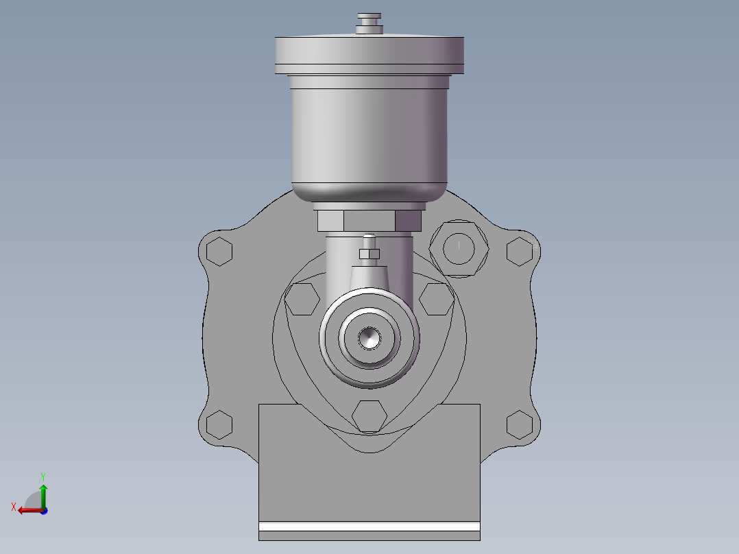 空气加力泵-1407  1471767后视图