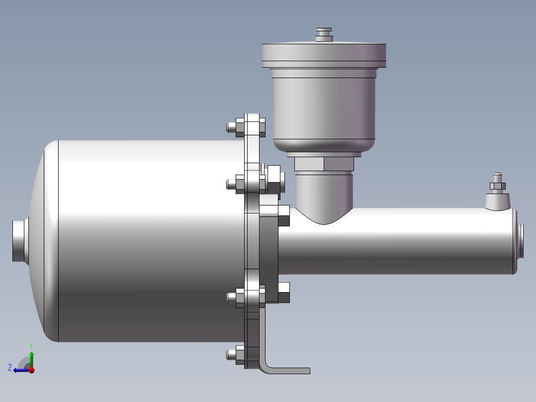 空气加力泵-1407  1471767右视图