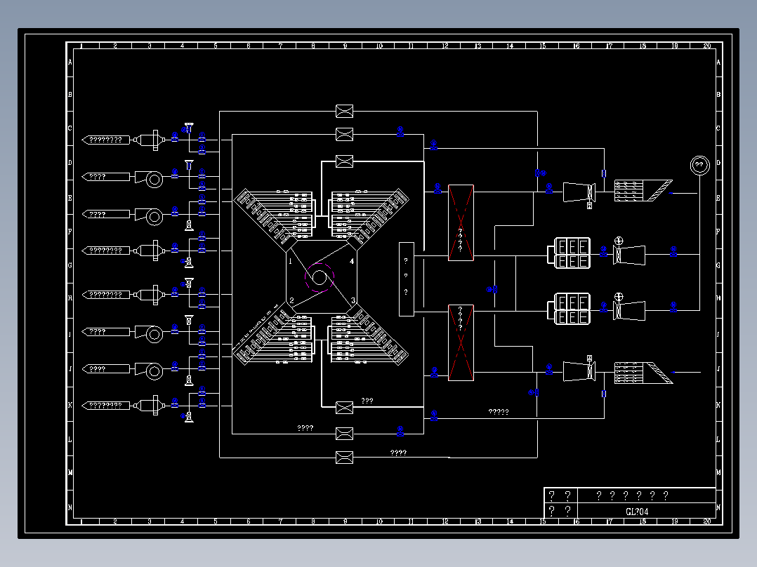 300MW机组锅炉系统图-2006版（东锅）