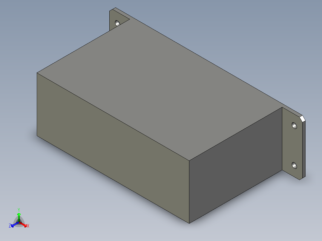 震盘调频器SDVC31-正等轴测图