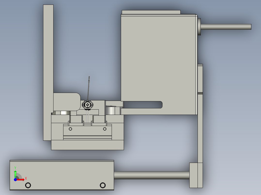 C01-00-通光检查装配体前视图