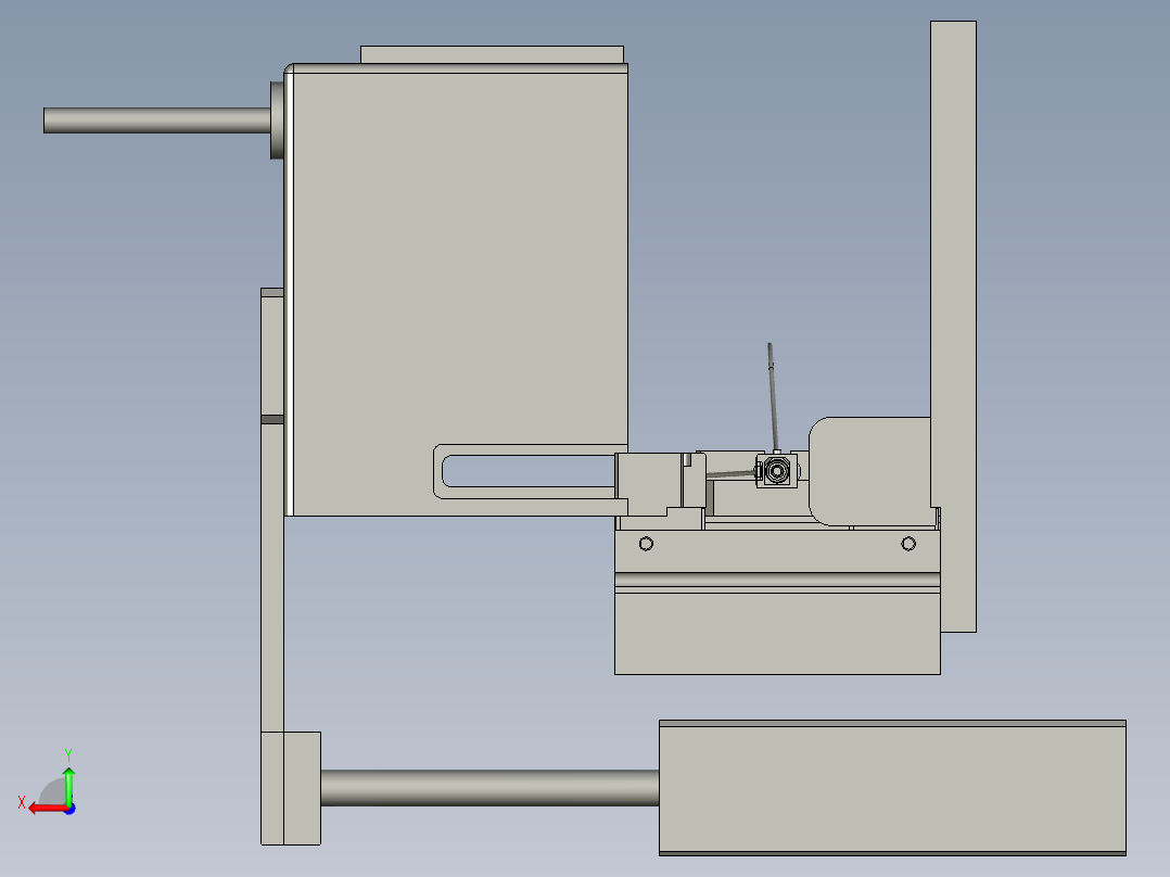 C01-00-通光检查装配体后视图
