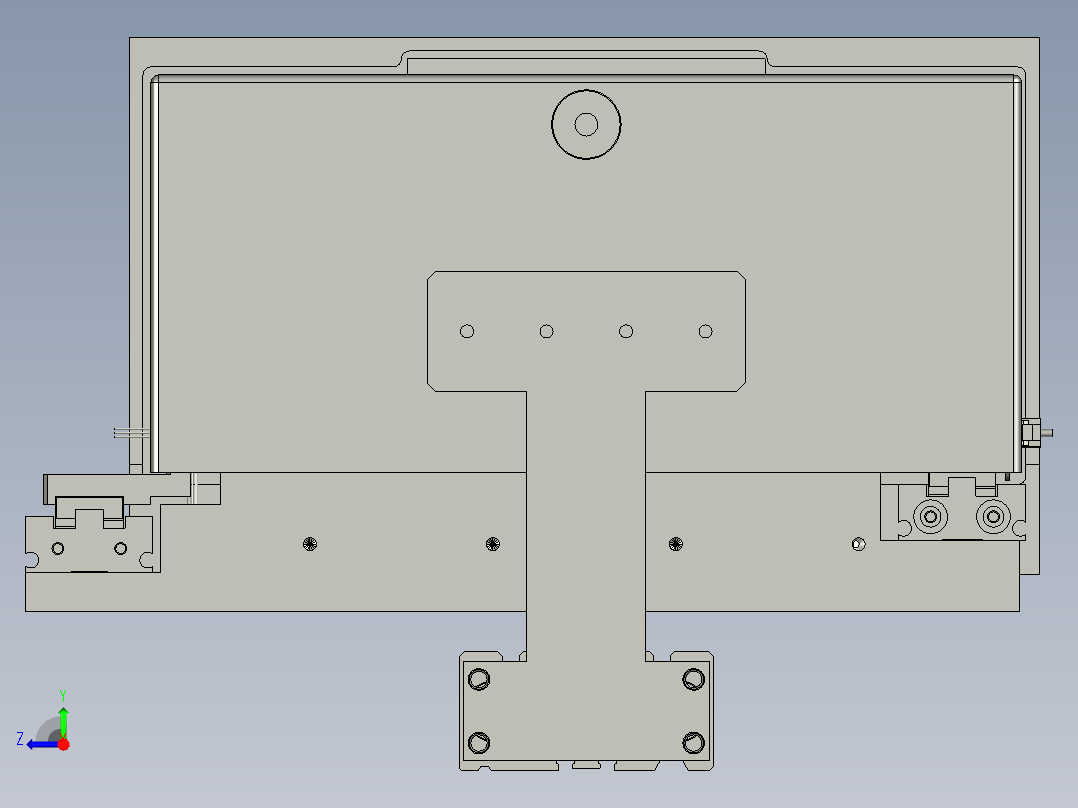 C01-00-通光检查装配体右视图