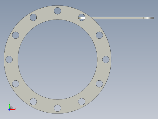 不锈钢手动风阀80前视缩略图