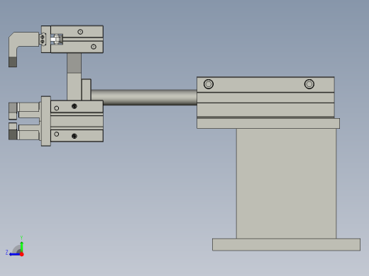转移气缸组件右视缩略图