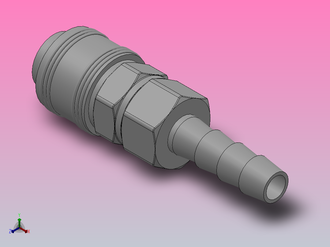 SH快换接头_SH304主视图