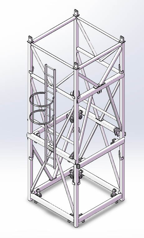 塔式起重机爬升架缩略图
