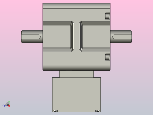 交流减速机ZDF2-18A10T-40-CT右视缩略图