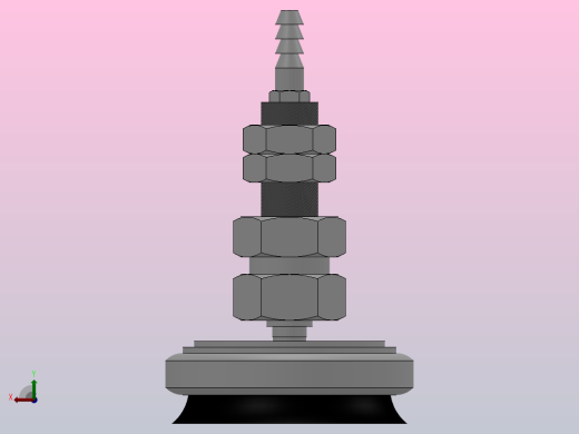 PUTKB 20~35摇摆型真空吸盘[PUTKB-35-S]后视缩略图