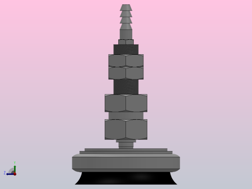 PUTKB 20~35摇摆型真空吸盘[PUTKB-35-S]右视缩略图