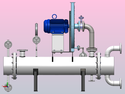 腺蒸汽冷凝器后视缩略图