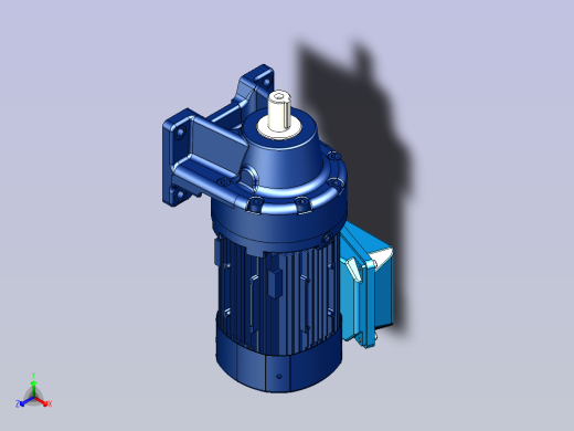 住友(SMT)减速机3D CNHM02-608□-AV,EV正等轴测缩略图