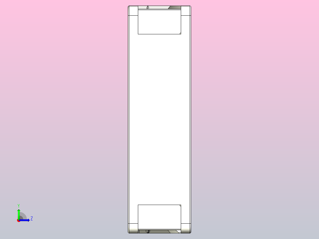 台湾建准DC风扇EE92252BX-000C-A99左视图