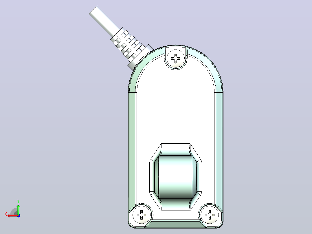 电动推杆2000N(ZJWSN-A1)[ZJWSN-A1-S70]后视图