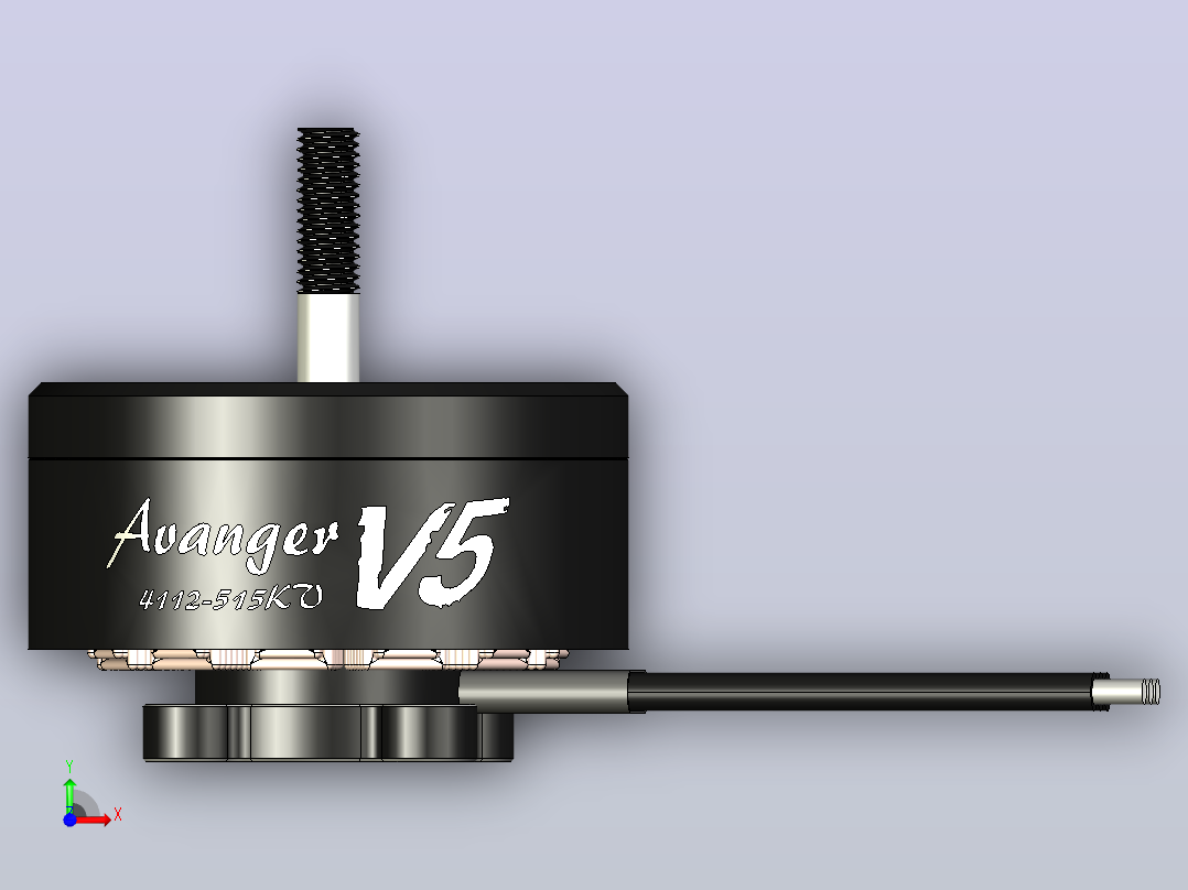 4112 V5发动机前视图
