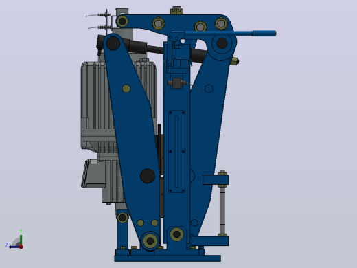 YP41系列电力液压盘式制动器YP41-4500-1250×30-ⅠA-CL.RL.WL.HL右视缩略图