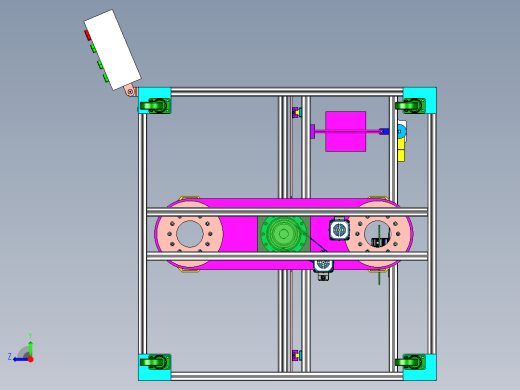 油封自动喷蜡设备右视缩略图