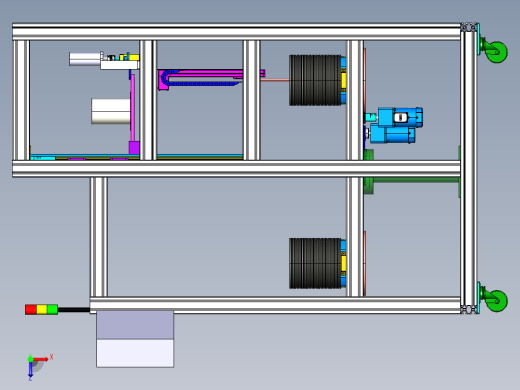 油封自动喷蜡设备俯视缩略图