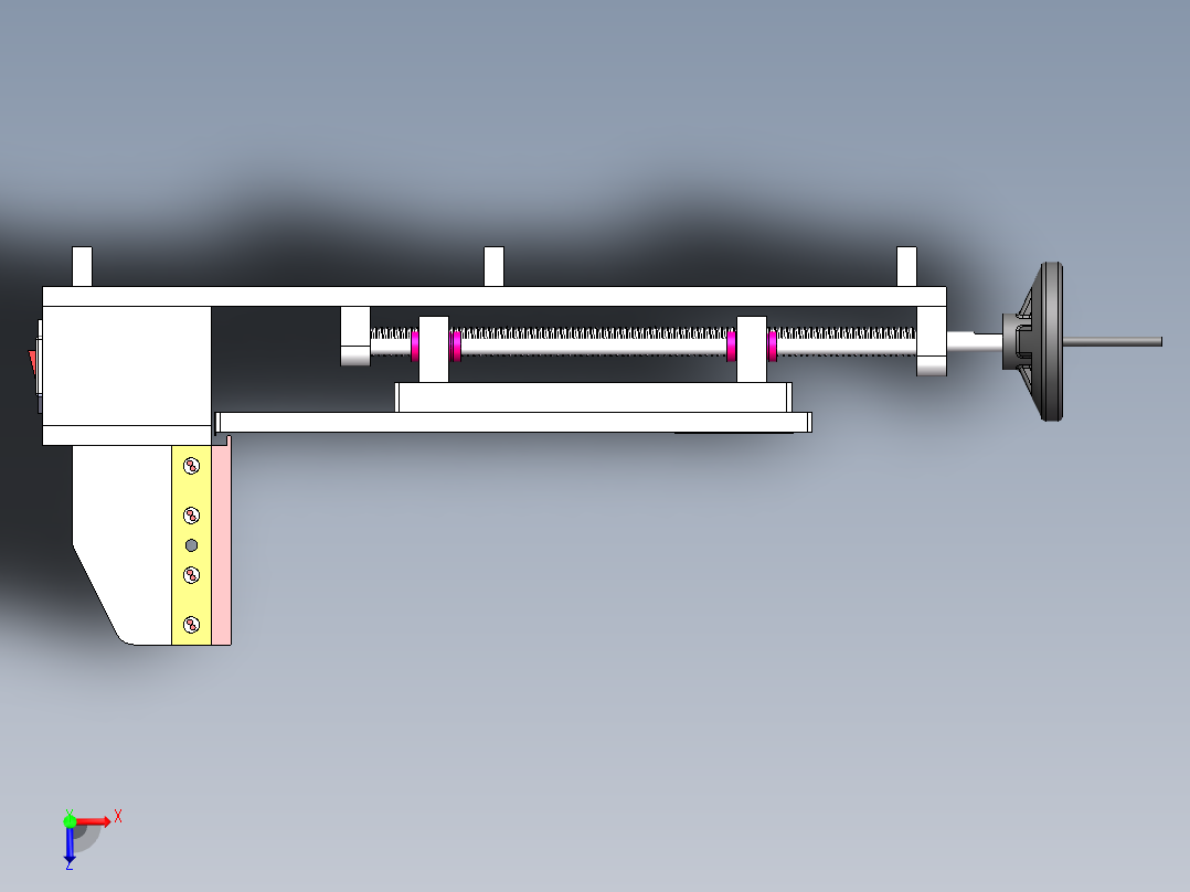 拆IC治具俯视图