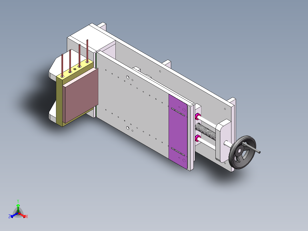 拆IC治具正等轴测图