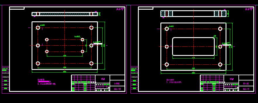 PROE-T形板复合冲压模具设计